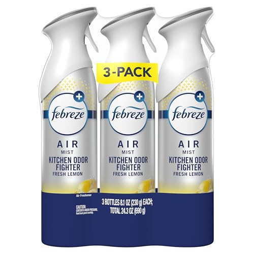 Febreze Air Mist odor-fighting power lifts air freshness.