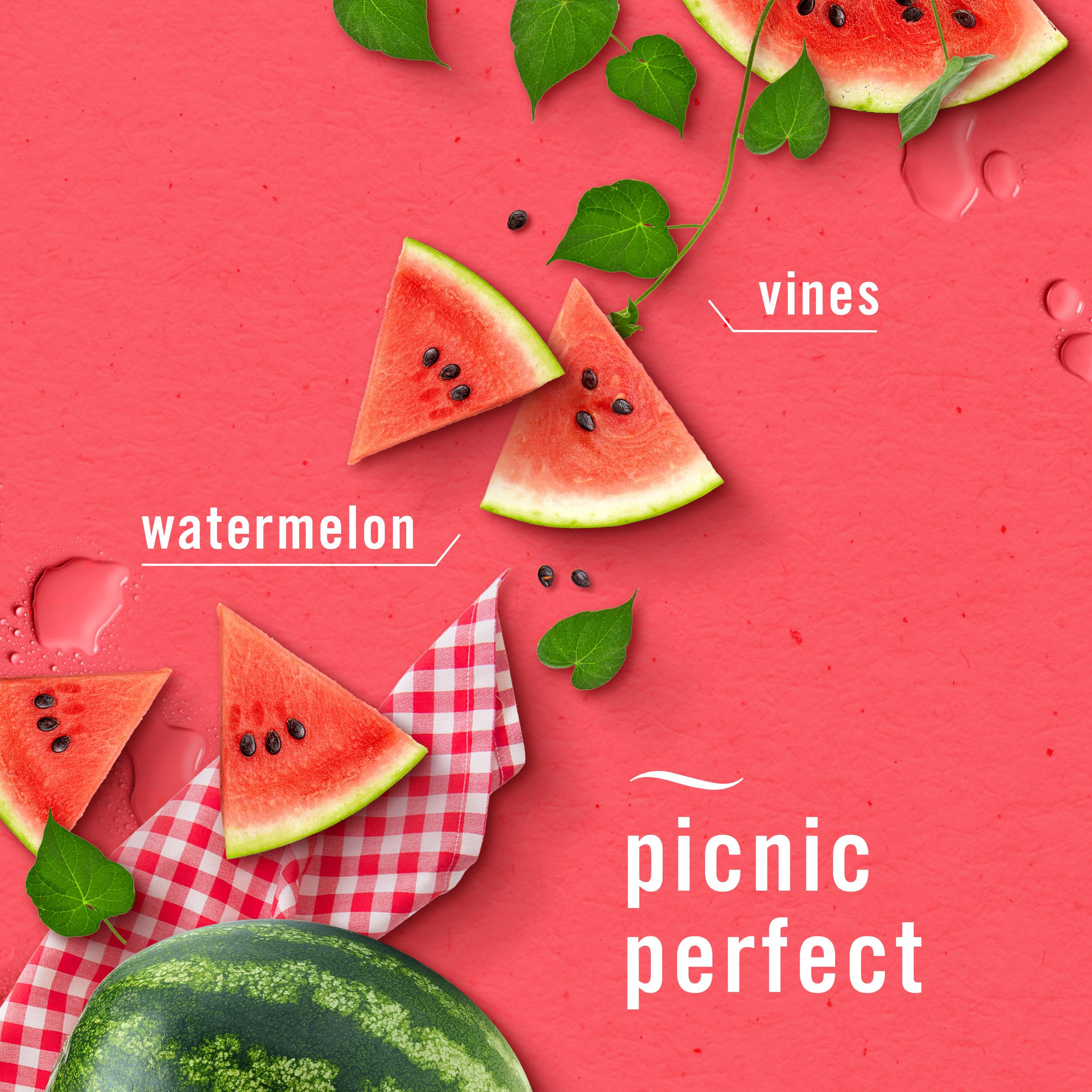 Febreze Air Mist Sweet Watermelon Vine mist spray releasing a fresh aroma in air.