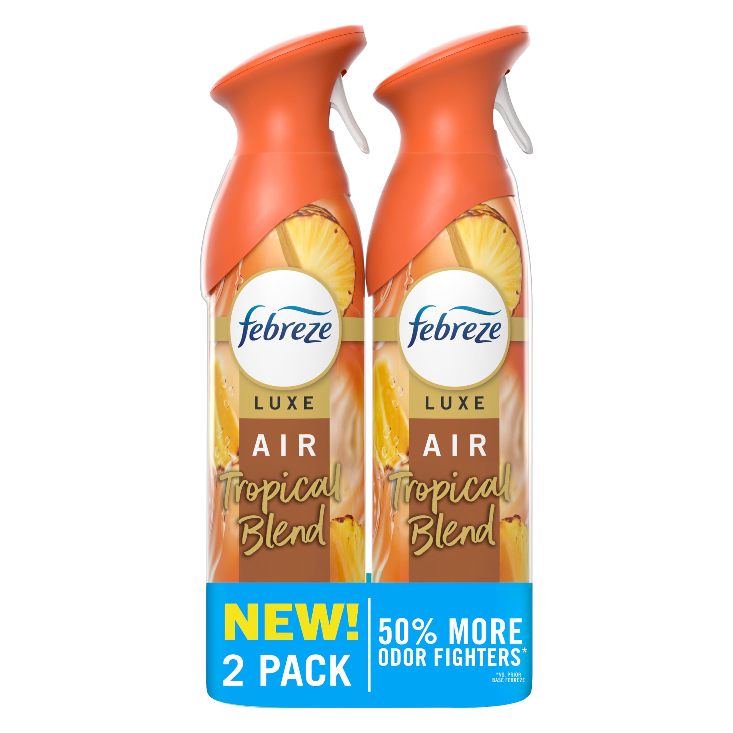 Febreze Air Mist Tropical Blend front view bottle for quick room refresh