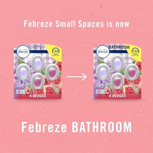 Febreze Bathroom 45-day life keeps freshness going.