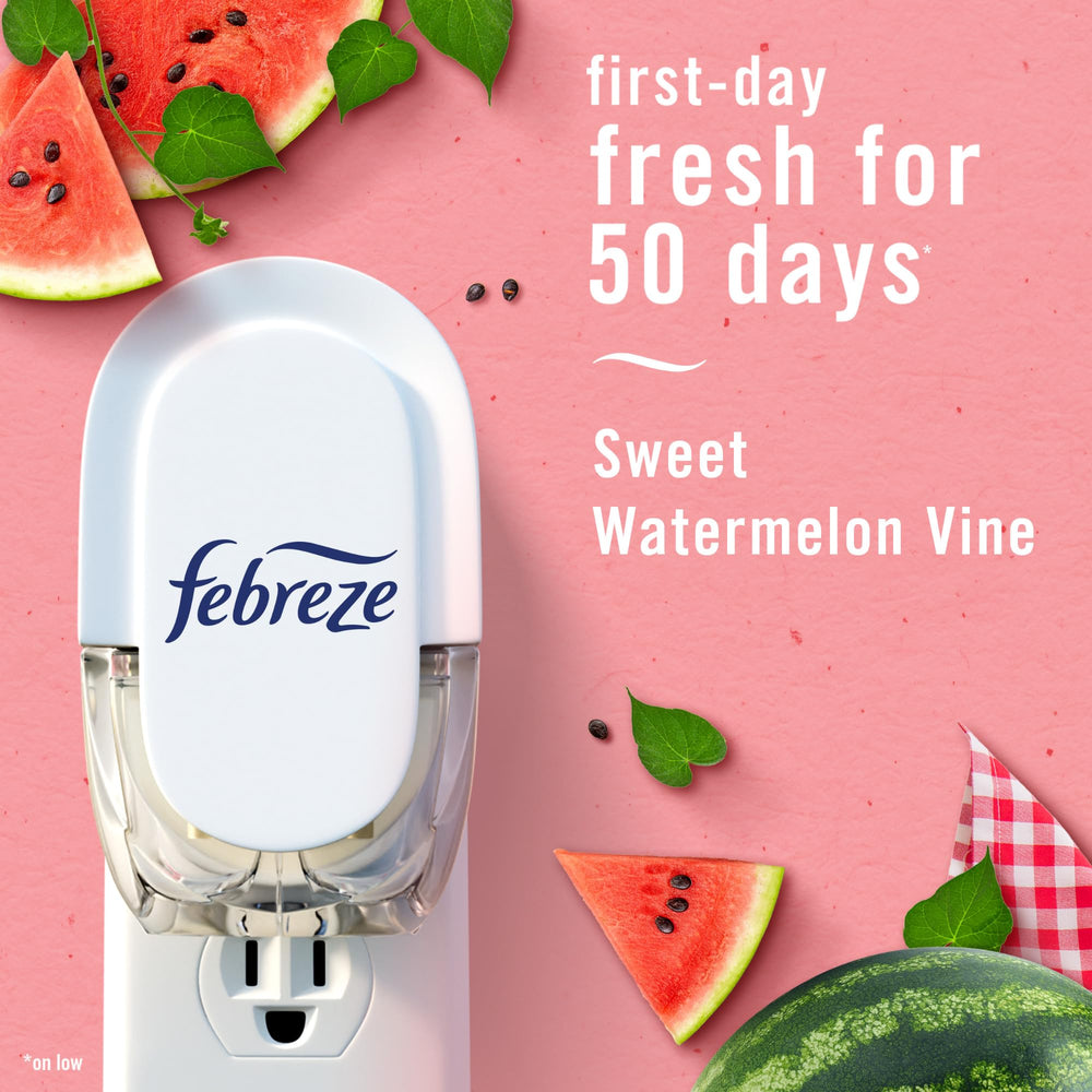 Febreze Fade Defy indicator light signals when a refill is needed.
