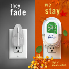 Febreze Fade Defy indicator light signals when a refill is needed.