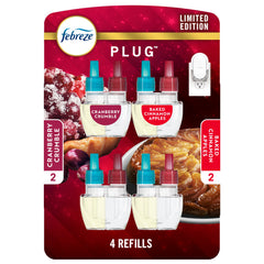 Febreze Fade Defy Plug with Baked Cinnamon Apples scent fills a room with warmth