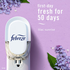 Indicator light signals when refills are low for timely refresh.