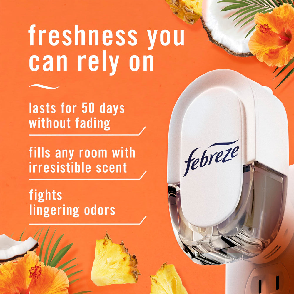 Febreze Fade Defy PLUG in outlet shows rotation for placement