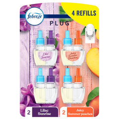 Febreze Fade Defy PLUG with outlet rotation for even scent distribution