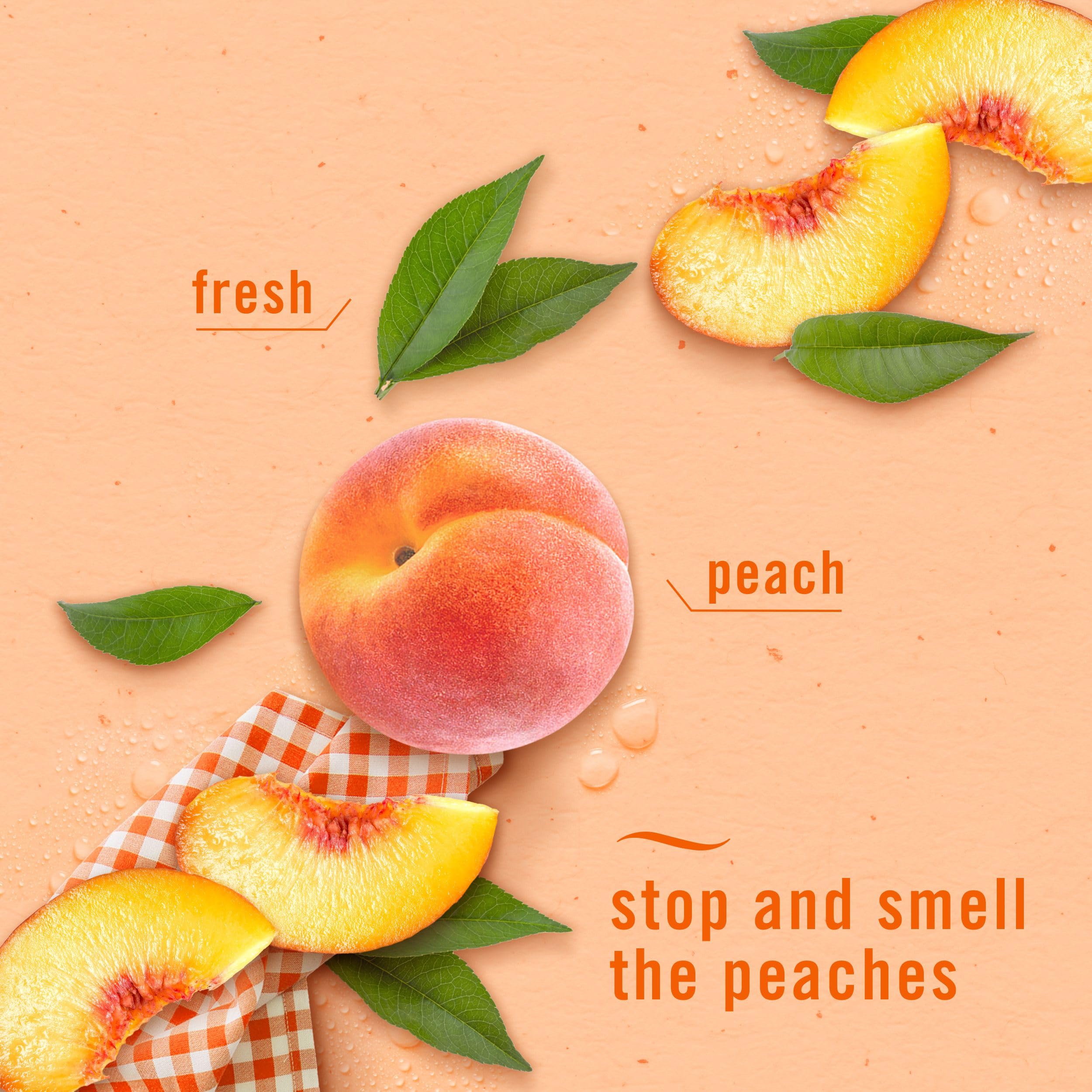 Febreze Fade Defy PLUG peach scent brightens daily routines