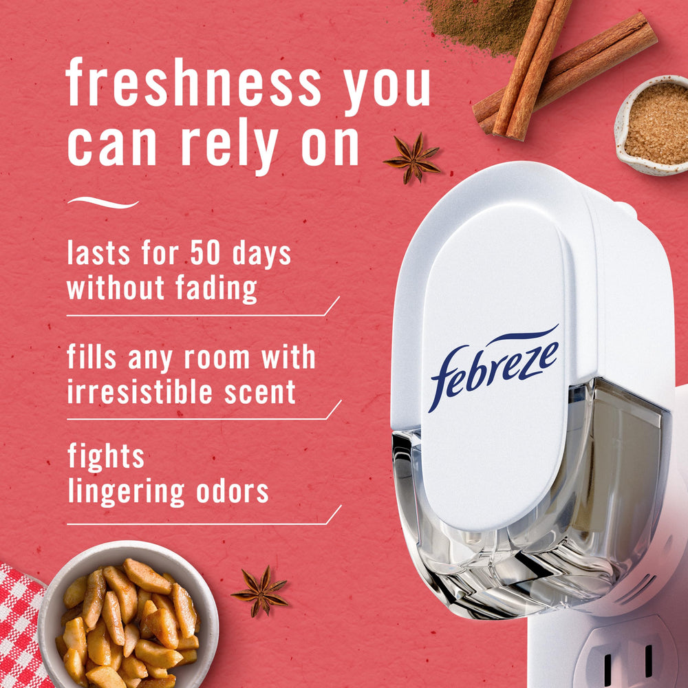 Four refills for Febreze Fade Defy PLUG Air Freshener.
