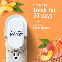 Juicy Summer Peaches refill close-up for long-lasting freshness