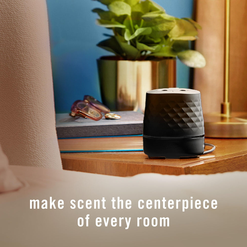 Bathroom setup showing the compact, stylish presence of the device.