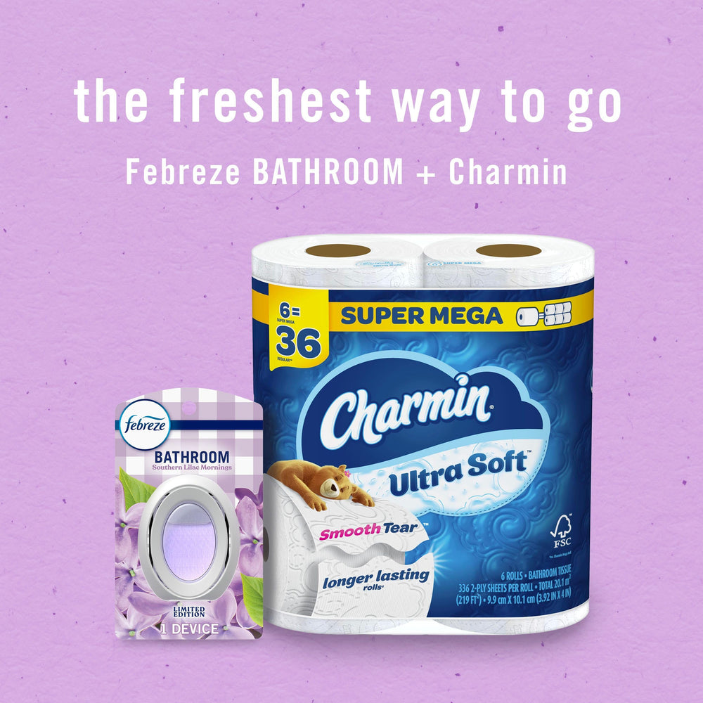 Febreze Small Spaces compact design blends with decor.