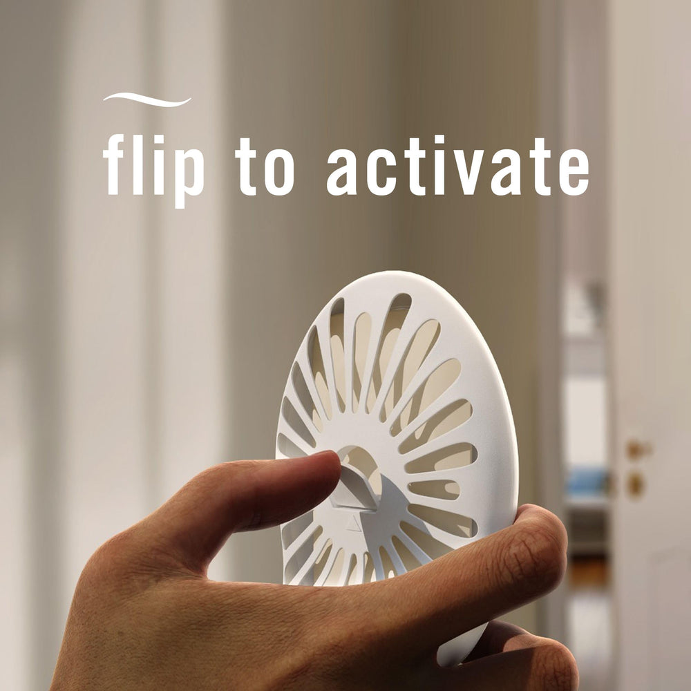 Febreze Small Spaces odor fighting in tight areas.