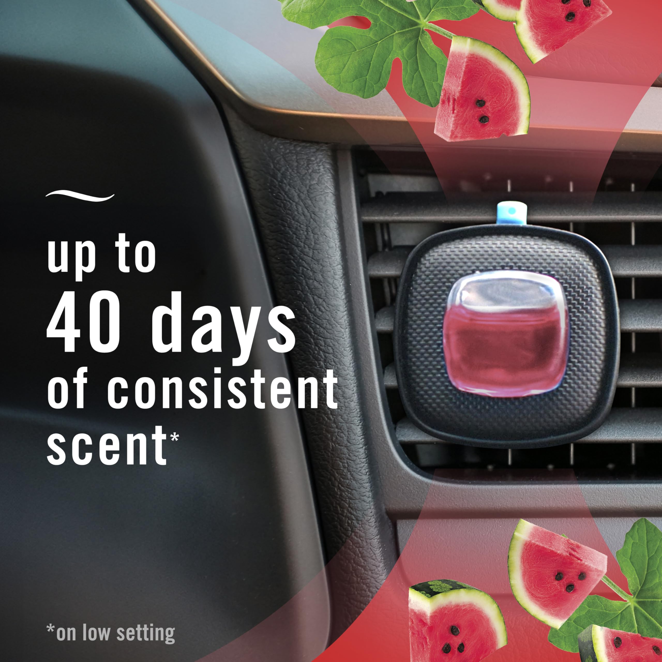 Febreze Steady Release Technology delivers consistent fragrance.