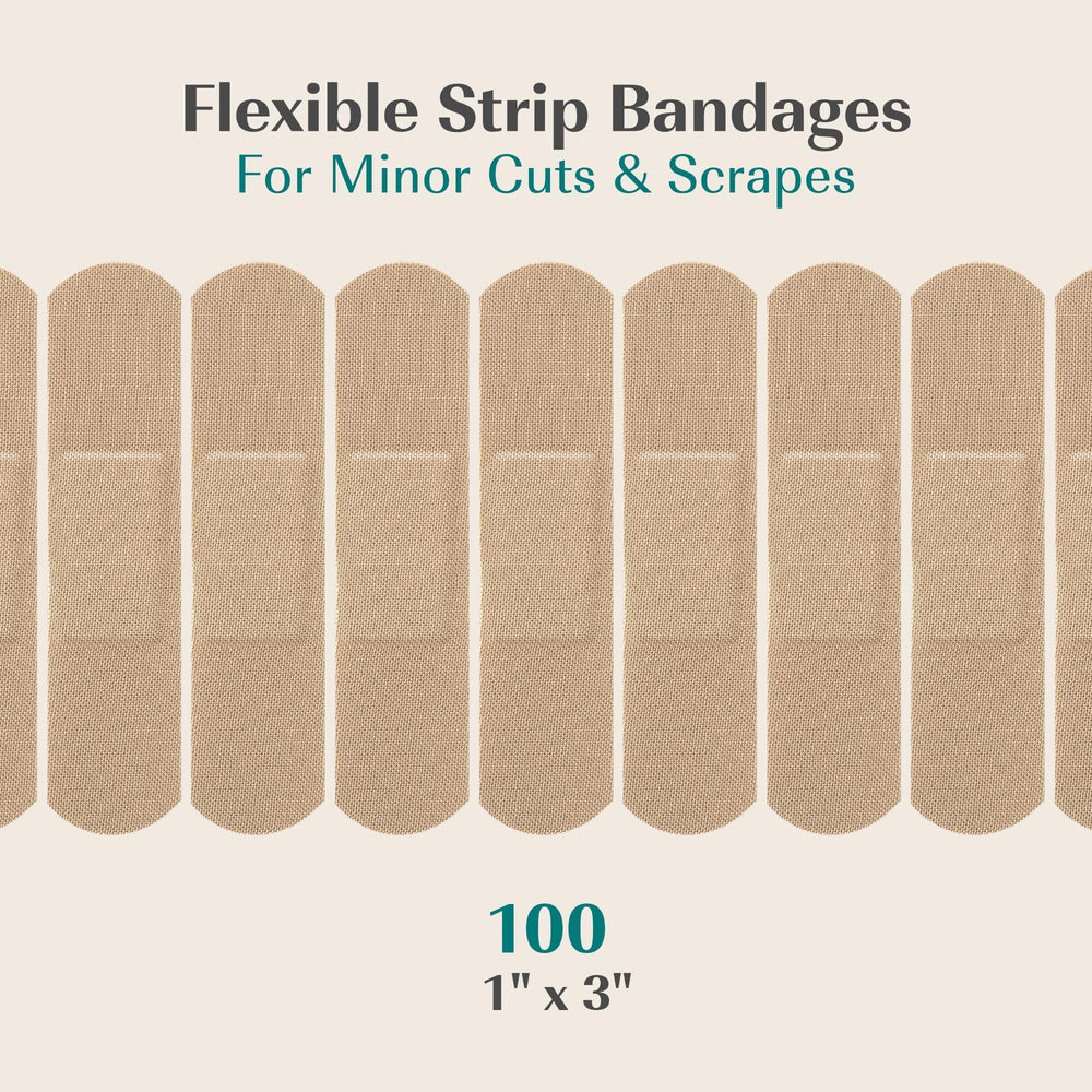 FEBU bamboo bandage applied to skin during daily activity