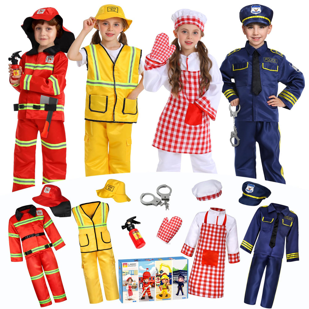 Fedio toddler police costume top for imaginative role-play adventures