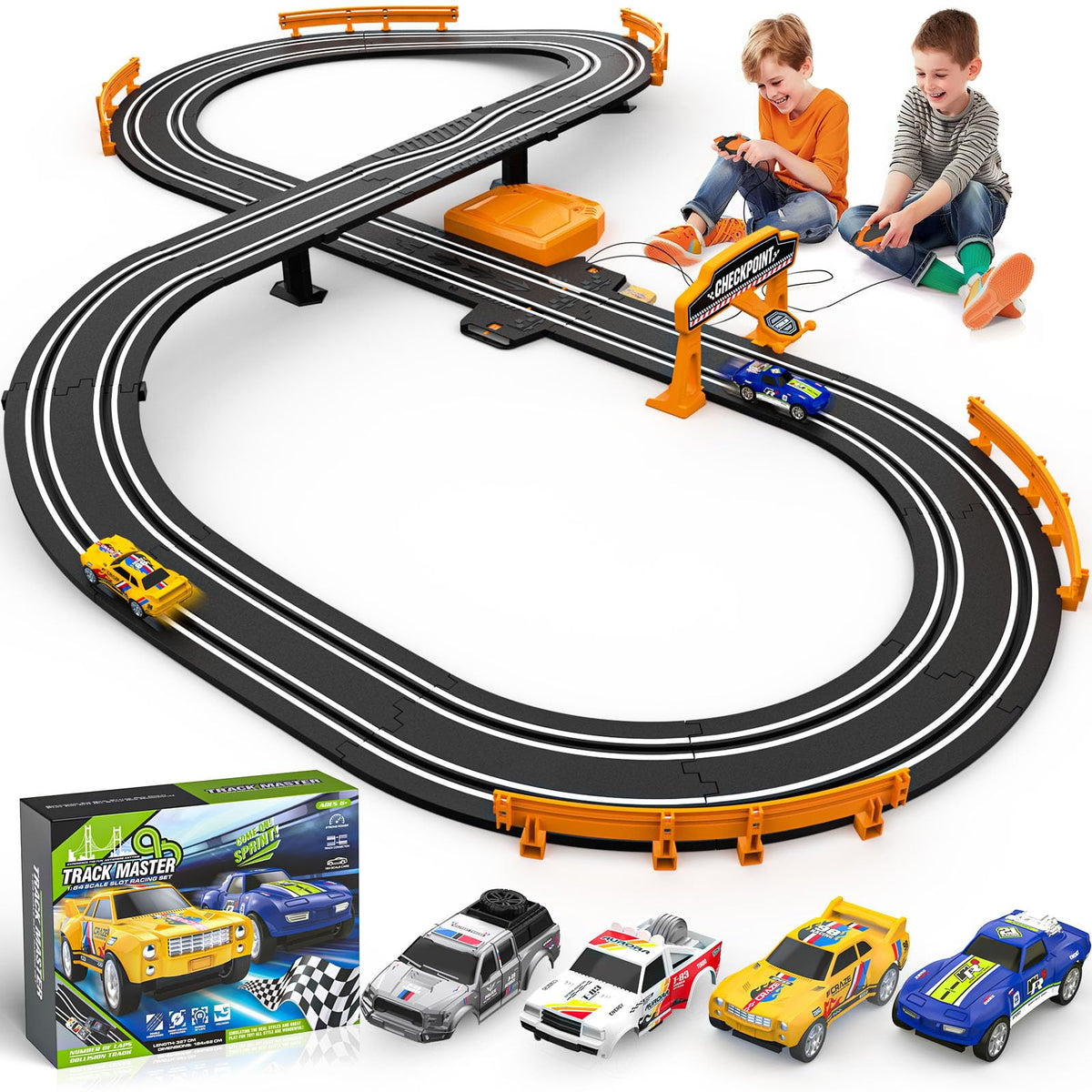 Fedonak Slot Track Assembly showcases quick setup for engaging family races.
