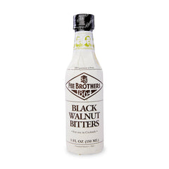 Fee Brothers Black Walnut bottle front view showing rich aroma