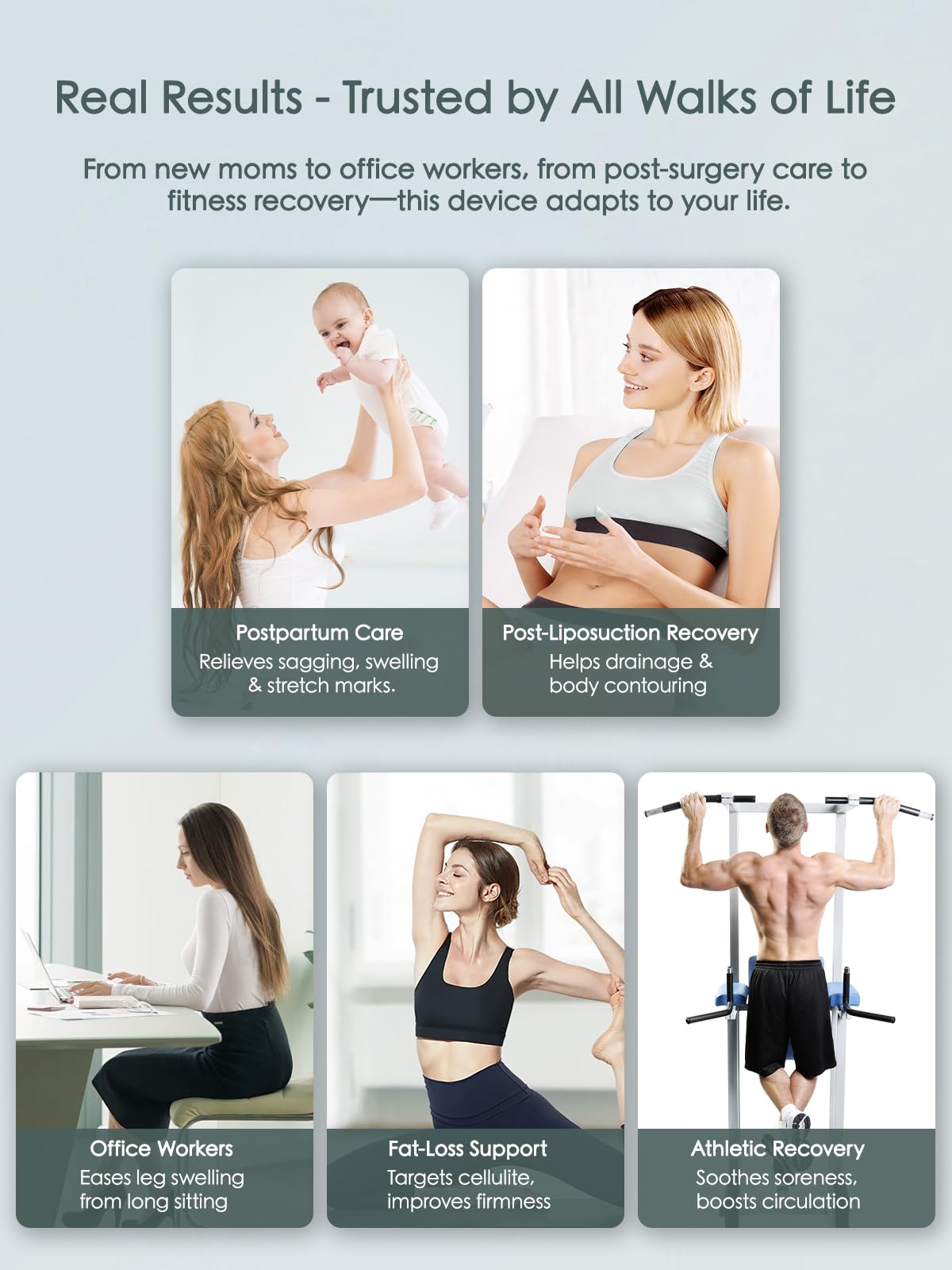 FEEJOY ergonomic control panel for easy, precise massage sessions.
