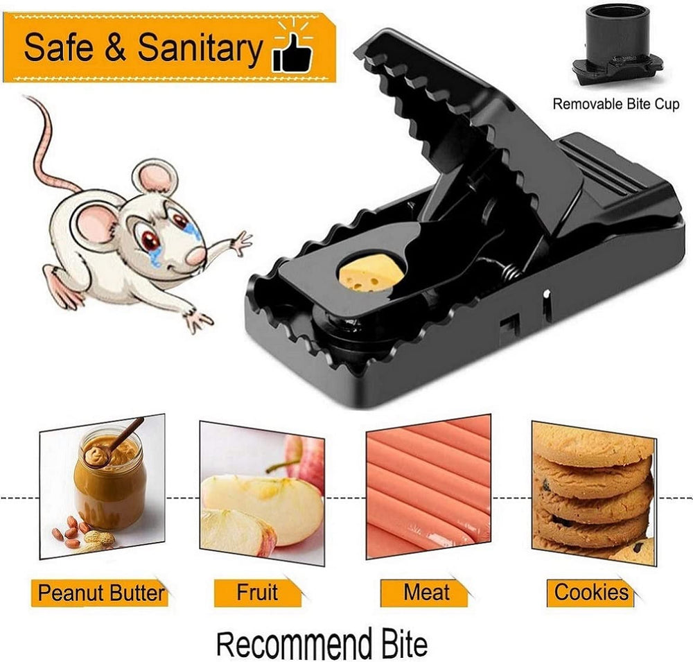 Feeke trap cleans easily after use for a tidy home.