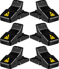 Feeke rat trap large front view highlights quick-set, reusable safety design.