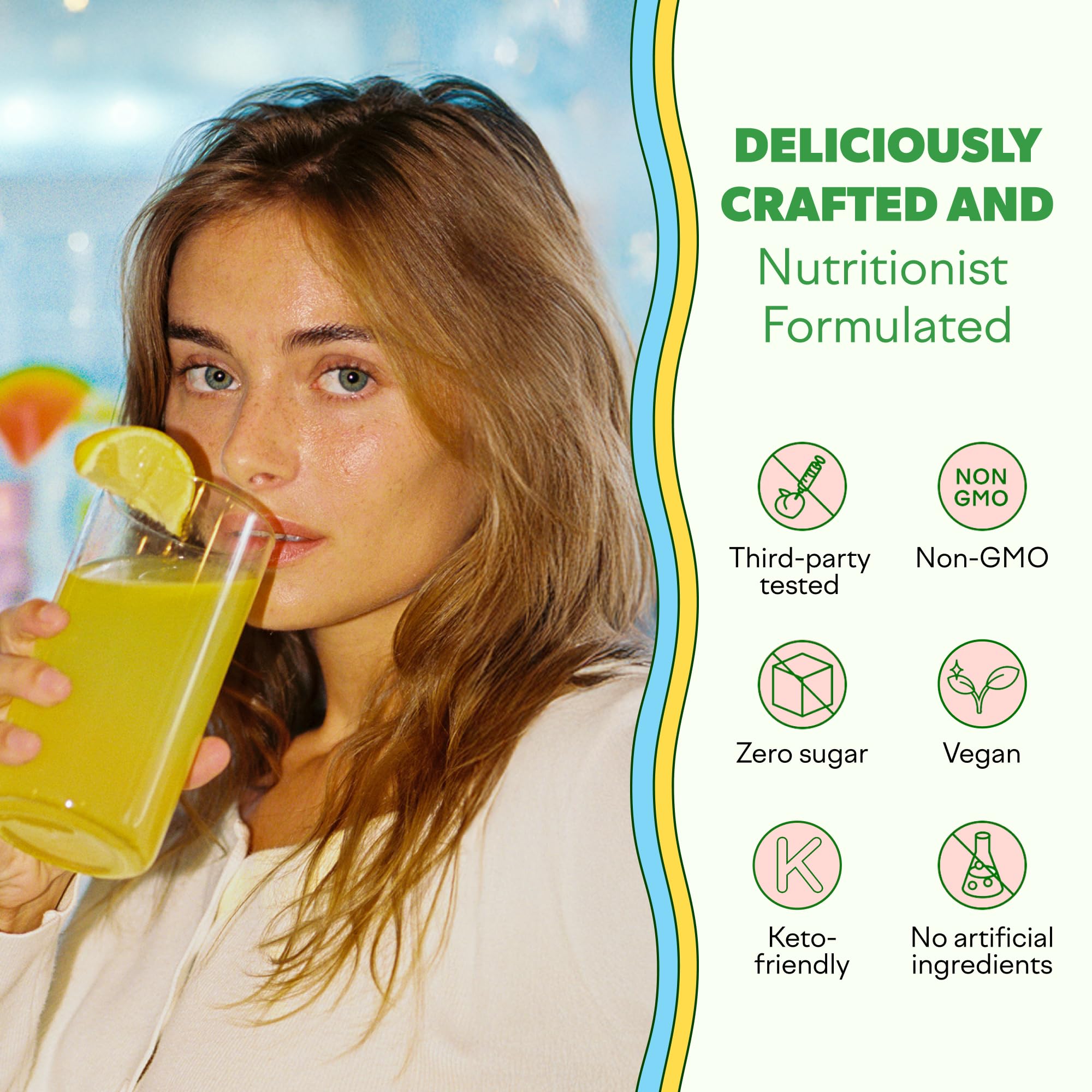 Feel Goods Gut Guardian probiotic 4-billion CFUs graphic for gut health support
