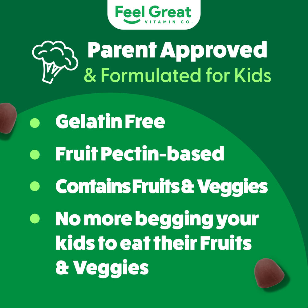 Feel Great Super Green Gummies are third-party tested for purity and potency.