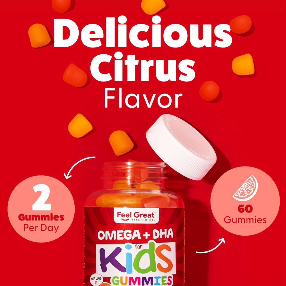 Feel Great Vitamin Co gummies enjoyed by kids during snack time