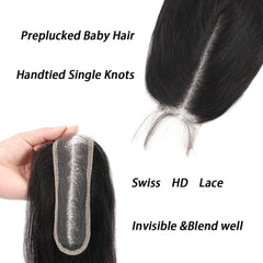 FEHOKA 2x6 body wave closure showing flexible waves and easy styling