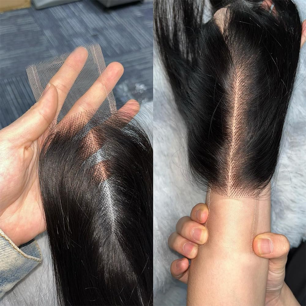 FEHOKA closure featuring baby hair for a softer, more realistic hairline