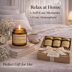Feibao aromatherapy candles designed for relaxation and focus.