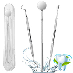 Feiccier dental mirror for easy oral inspection and plaque viewing.