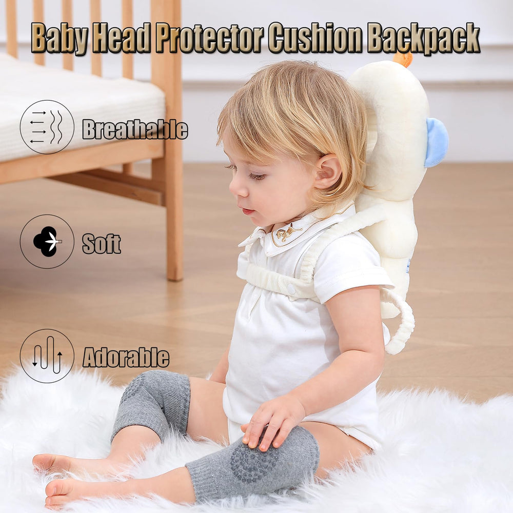 Feidoog knee pads provide cushioned protection during crawls.
