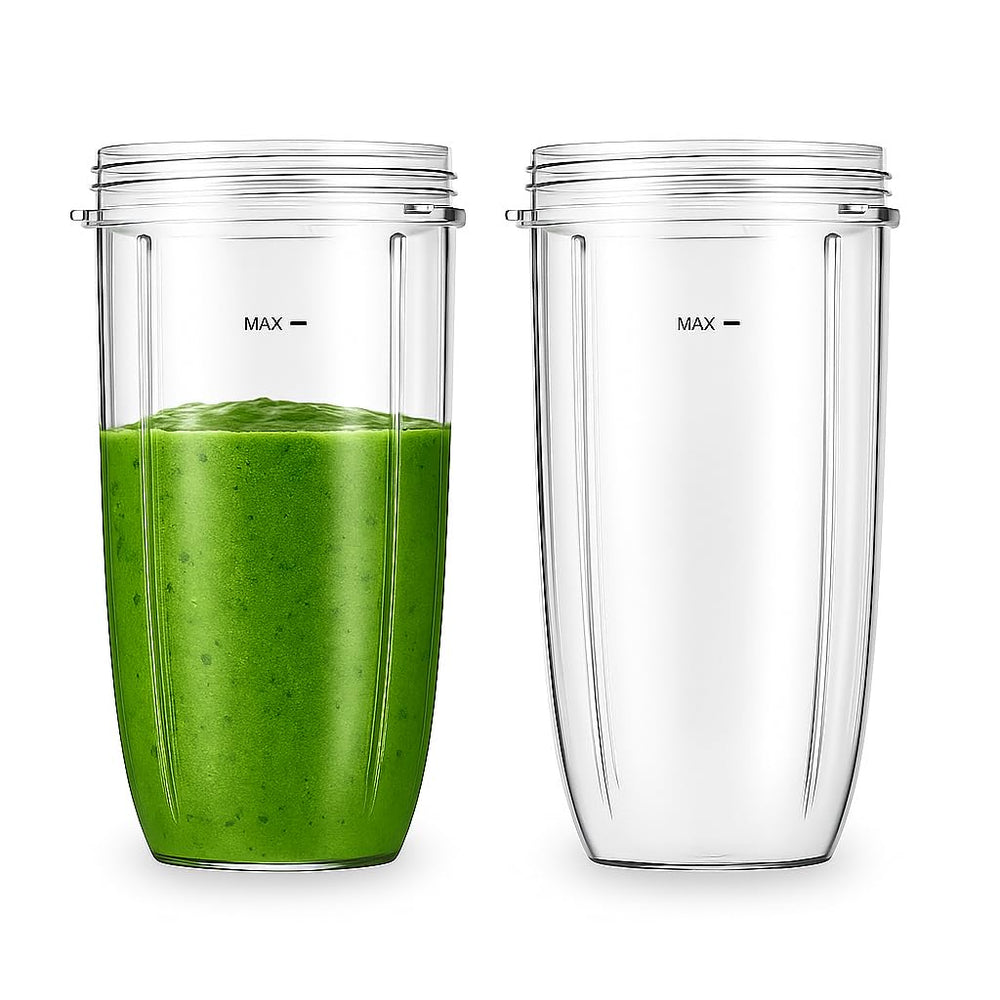 Feilifan 32 oz cup for NutriBullet compatibility, durable and dishwasher-safe.