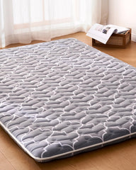 Feisaibaoly 6th Gen futon top view highlighting extra-thick 9-layer design for comfort