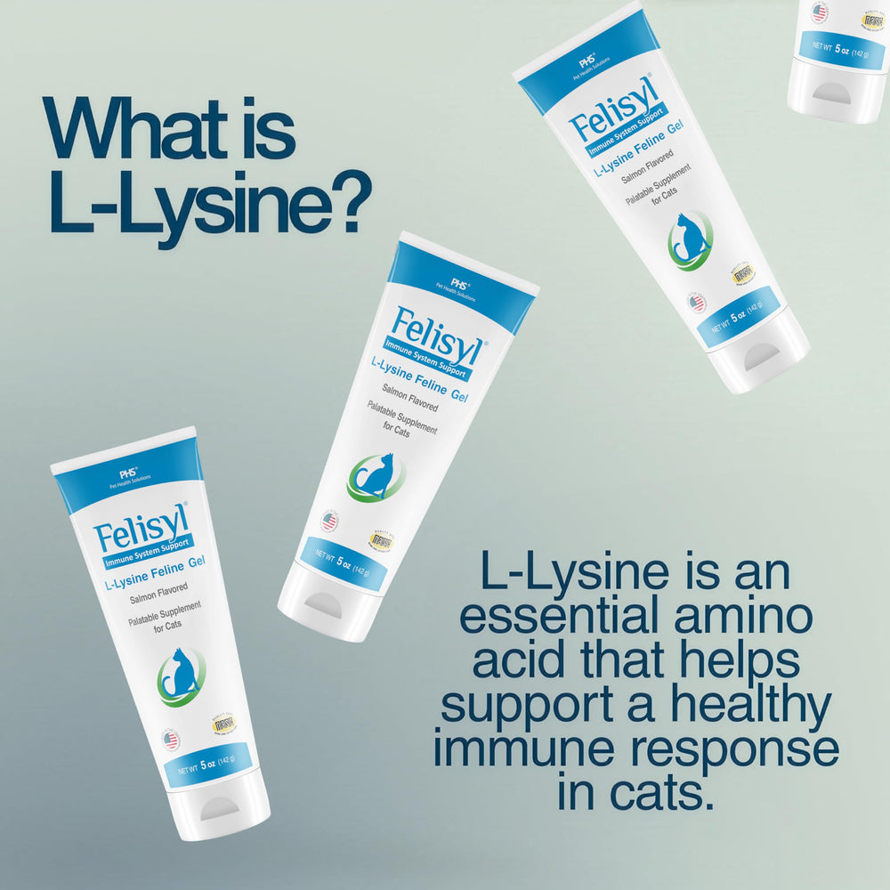 Felisyl salmon-flavor gel makes cats willingly lick for health.