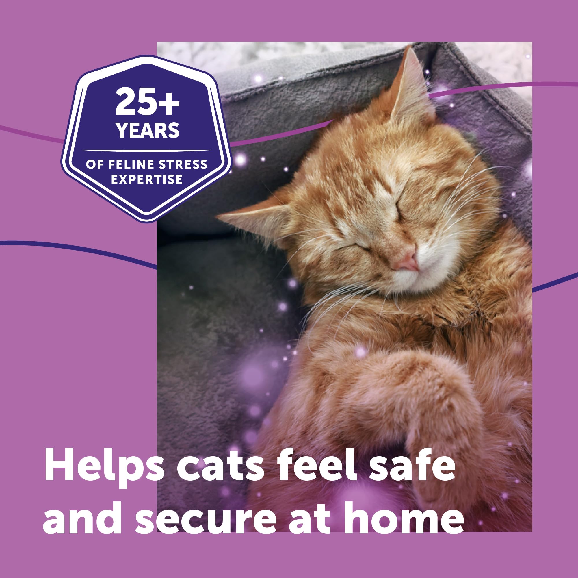 Feliway Classic diffuser in room demonstrates easy home integration