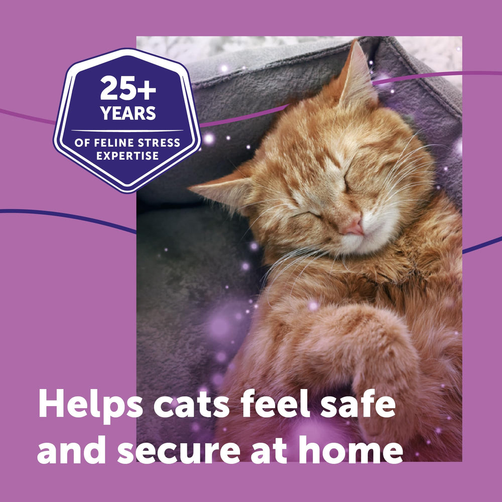 Feliway Classic diffuser in room demonstrates easy home integration