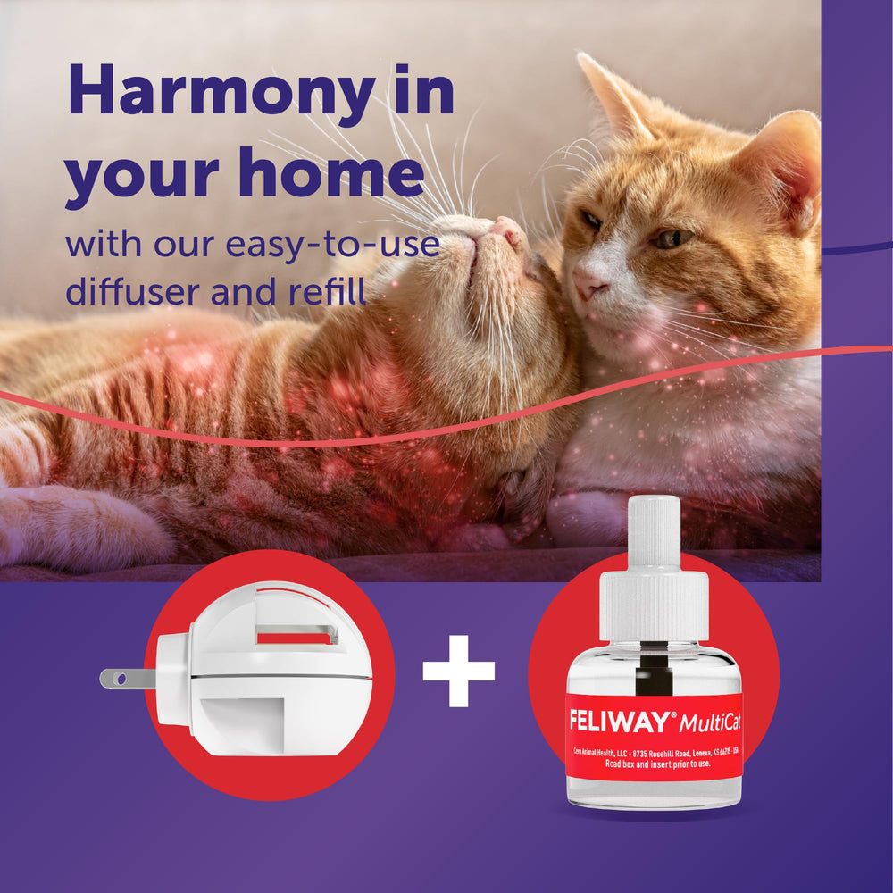 FELIWAY is drug-free and safe around humans and other pets