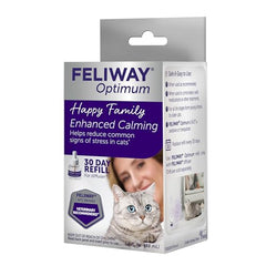 FELIWAY Optimum diffuser plugged in diffusing calming pheromones
