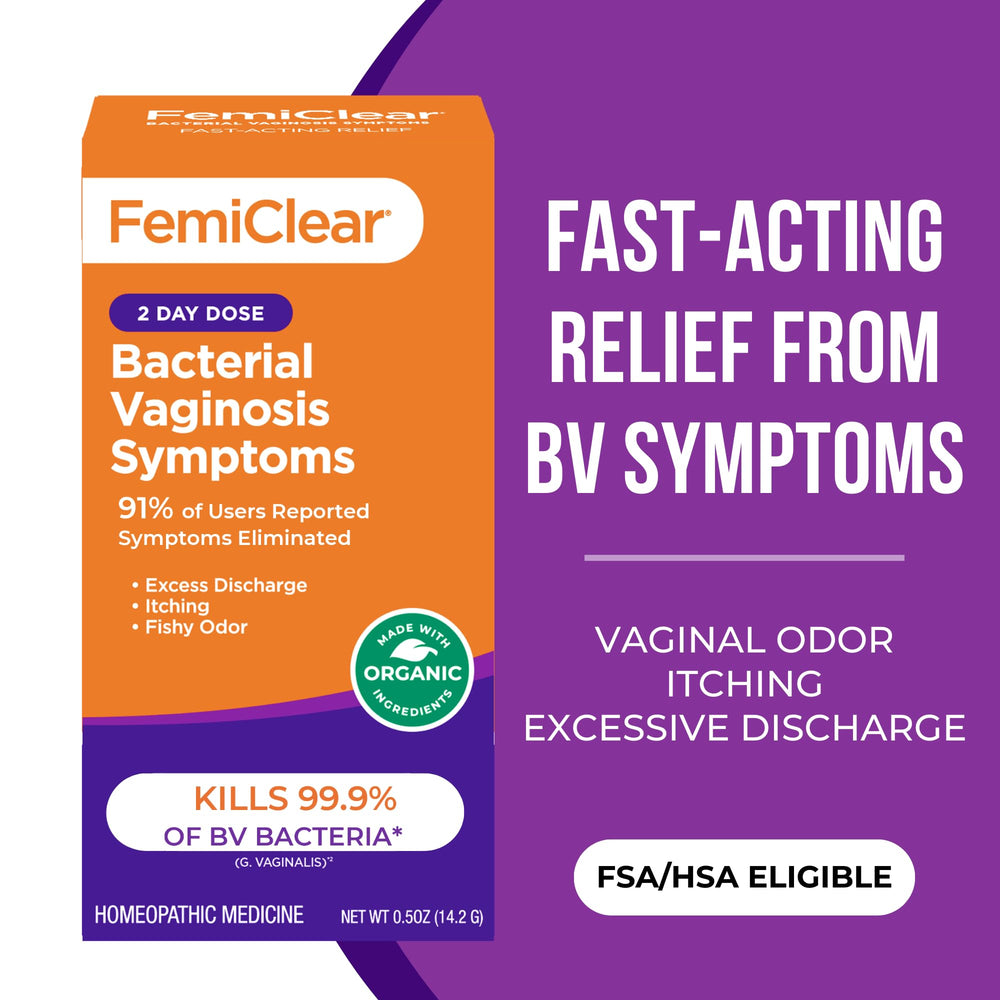 FemiClear BV applicators for precise, easy daily use.