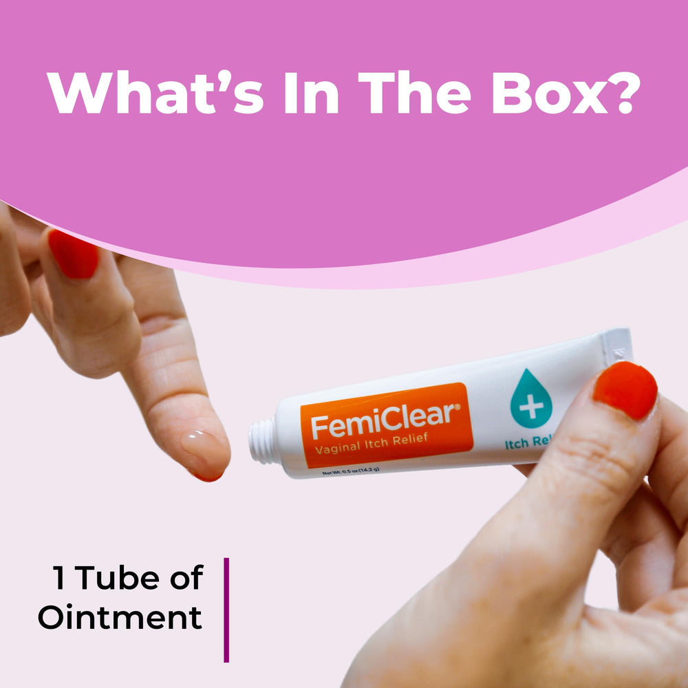FemiClear organic beeswax and chamomile ingredients showcased