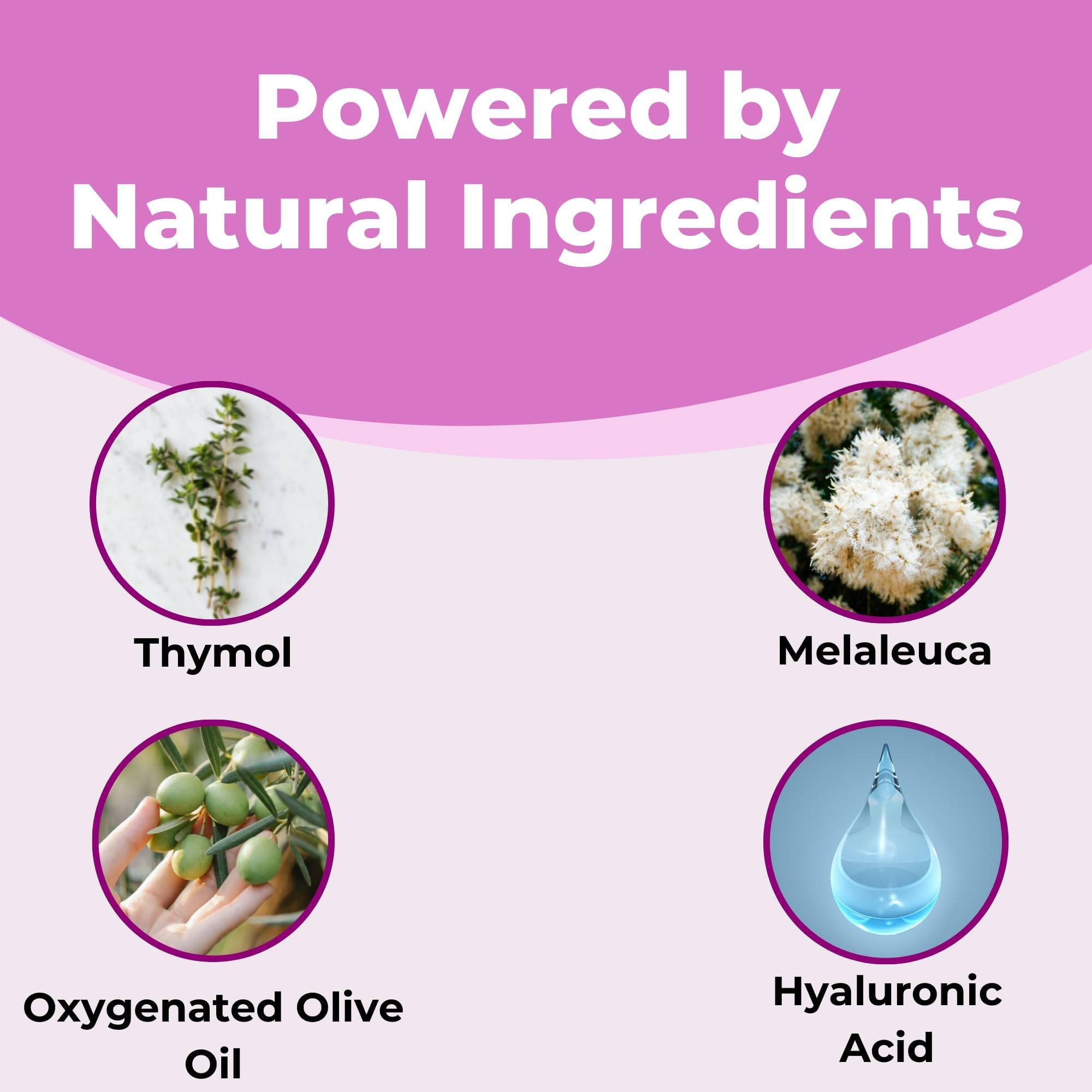 FemiClear packaging emphasizes natural ingredients for feminine care