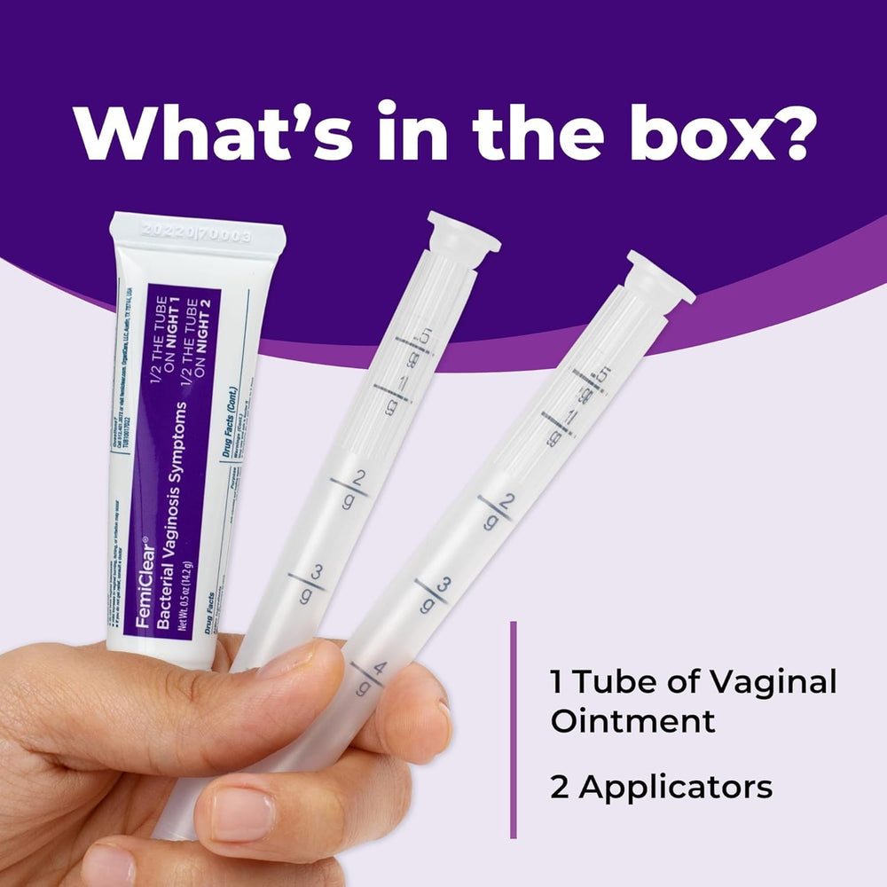 FemiClear safe and effective formulation for feminine care.