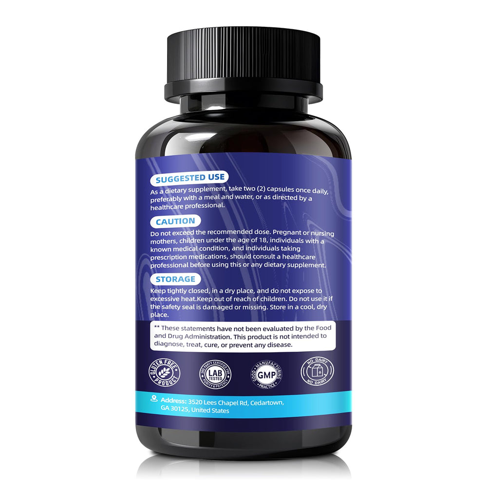 Femmetra Magnesium Complex capsules inside bottle illustrate convenient daily use.