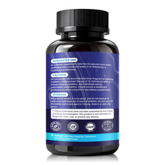 Femmetra Magnesium Complex capsules inside bottle illustrate convenient daily use.