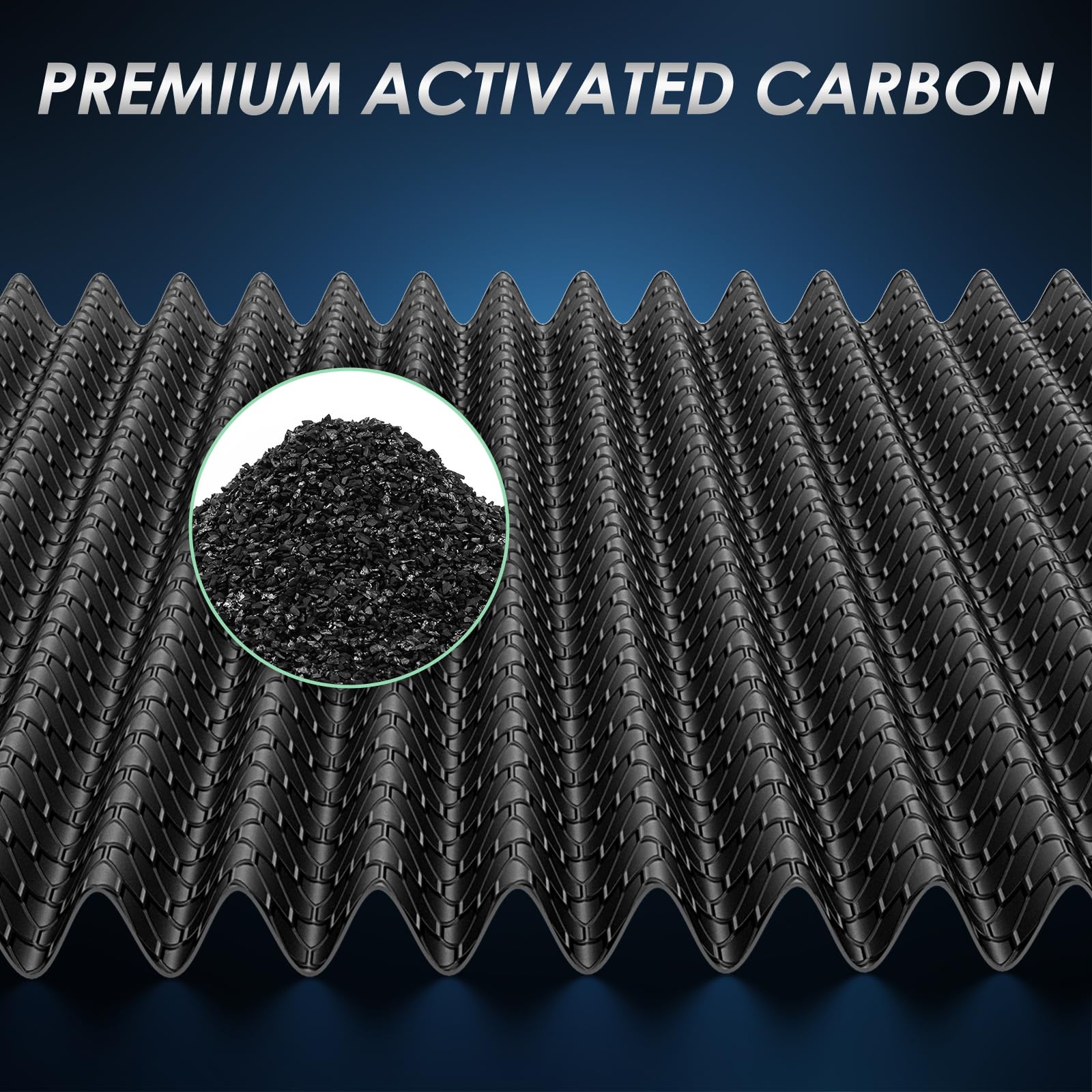 Check airflow direction markings for proper filter seating.