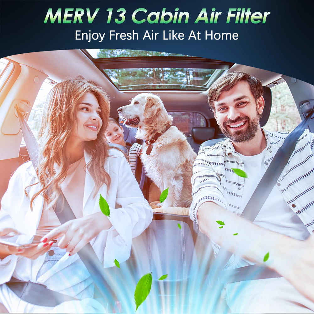 Regular replacement keeps cabin air fresh between drives.