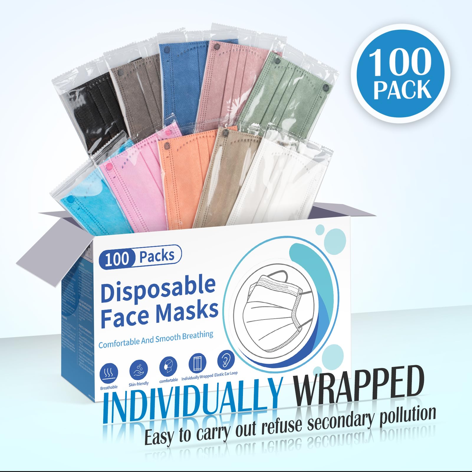 FENFEN breathable inner layer mask designed for all-day comfort.