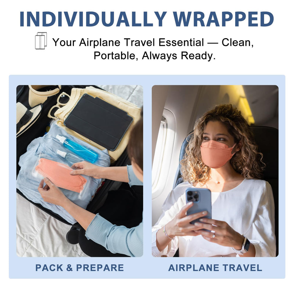 Wider ear loops for comfortable all-day wear