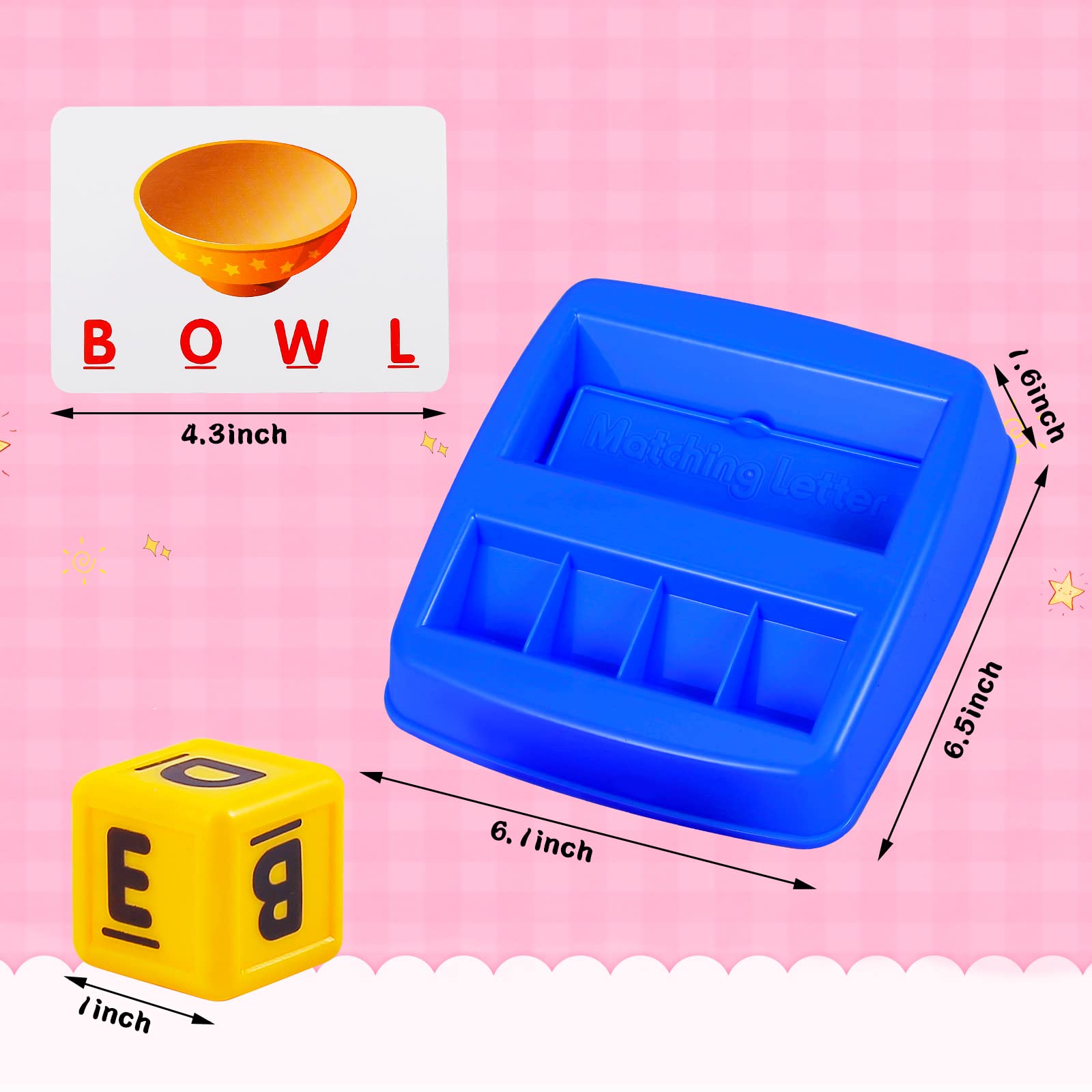Fenikso Matching Letter Game pieces in hand improve hand-eye coordination.